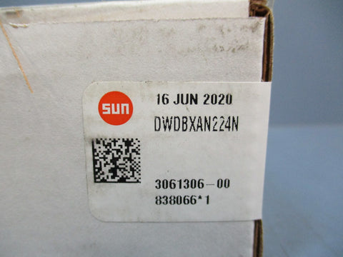 Sun Hydraulics DWDBXAN224N Solenoid Valve TRQ 3035 Lbf FT/4147 Nm
