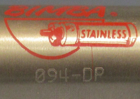Bimba 094-DP Pneumatic Air Cylinder 1-1/16" Bore 4" Stroke 250PSI MAX