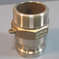 PT Coupling 20F 316SS Threaded Male 2" NPT Adapter 316SS Stainless NWOB
