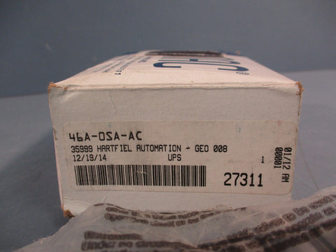 MAC Valves, Inc Base Valve for 46 Series Manifold, Single Solenoid 46A0SAAC