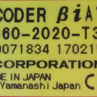 Fanuc A06B0064B203#0100 AC Servo Motor Bis 4/4000HV 3PH 14mm Shaft Dia.