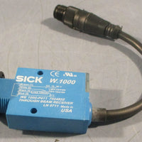 Sick WE1000P411 Through Beam Receiver 7024622 1030VDC 100mA W.1000