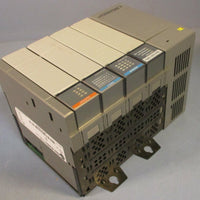 Allen Bradley 1746P1 / A4 Power Supply, 4 Slot Rack, 1747L511 w/ Input Output