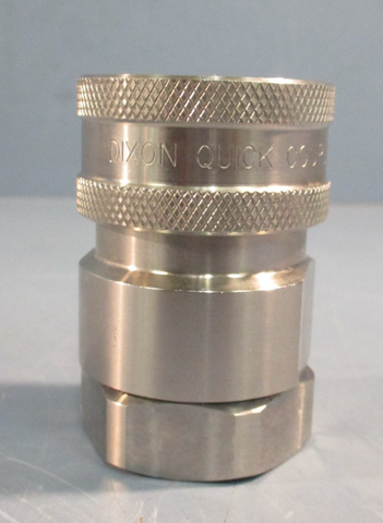 Dixon 6VF6SS Valve, Quick Coupling, Female 316 Stainless Steel, 3/4" FNPT