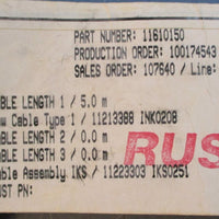 Rexroth Indramat IKS0251 Servo Cable 11610150 5m Long