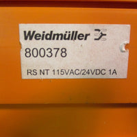 Weidmuller Action Instrument Slim Pack DIN Rail Power Supply 800378