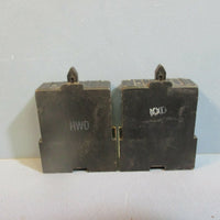 AllenBradley 800MXD1 Ser. B Contact Block LOT OF TWO