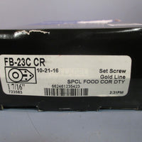 SealMaster 1 7/16” Bearing 3 Bolt Flange FB23CCR
