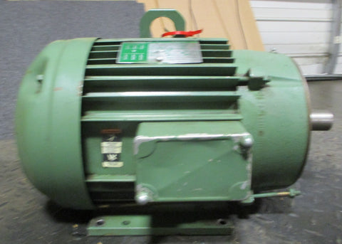 Lincoln Electric TF-SM1959BC AC Motor 10HP 1745RPM 230/460V 1-3/8" Shaft Dia