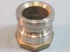 PT Coupling 20V & 20A 316SS Stainless Adapter w/ Cam & Groove Cap NWOB