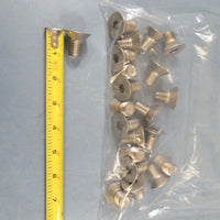 Lot of 21 Flat Head Socket Cap Allen Screws Stainless Steel