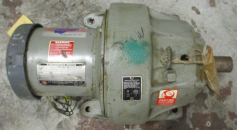 US Motors 1284341 Gearmotor TFGD 3PH 1HP 1750RPM 230/460V 15/8" Shaft Dia
