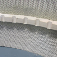 Lot of 2 Midwest Rubber N111916 31/2" x 31" Long Spined Belt NWOB