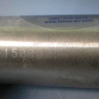 FABCO-AIR PNUEMATIC DOUBLE ACTING AIR CYLINDER F-1500D02-02A-35