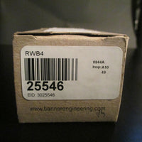 Banner Engineering Maxi-Beam Wiring Base RWB4 25546