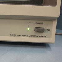 SONY SSM121 Black White Monitor 12 inch CRT AC120V 60Hz 30w
