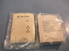 LOT OF 2 ALLEN BRADLEY 194E 194E-E-P11 SER B AUX CONTACT FRONT MOUNT 600VAC 10A