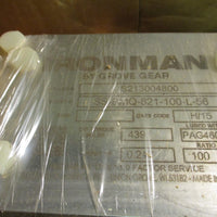 Grove Gear Ironman Gearbox Ratio 100:1 56C, 17.5 RPM SSBMQ821100L56