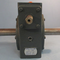 Hub City 0221-12251-806 Worm Gear Speed Reducer 5:1 Ratio Model M381