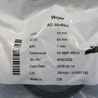 Freudenberg AS50x60x7 Wiper Factory Sealed Lot of 3