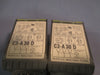 Lot of (2) Comat General Purpose Relay, 10A, 380VAC, 24V  C3-A 30D