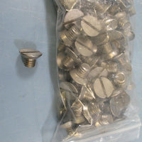 LOT OF 106 FLAT HEAD SLOTTED MACHINE SCREW SS 3/816 x 1/2"