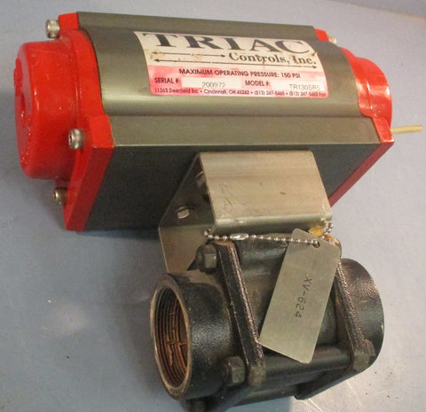 Triac TR130SR5 Pneumatic Actuator 150 PSI Max Pressure 103/8" Length