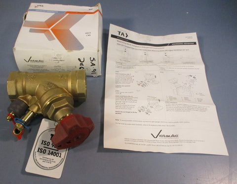 Victaulic V-014-787-CBV Ser 787 THRD Circuit Balancing Valve 300PSI 1-1/2" FNPT