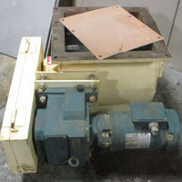 Semco RV12 Rotary Air Lock 11/2 HP 14" x 151/4" Open 185/8" x 193/4" Flange