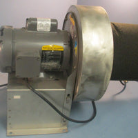 Peerless Electric PW9 High Pressure Radial Blower Class 1 3500 rpm Baldor Motor