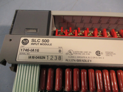 AllenBradley 1746IA16 SLC 500 Digital Input Module Series C, 50/60 Hz