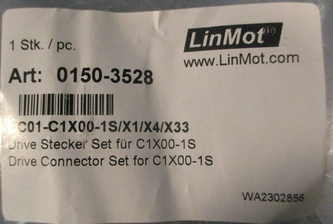 LinMot 0150-3528 Drive Connector Set for C1X00-1S DC01-C1X00-1S/X1/X4/X33