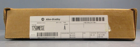 Allen Bradley 1756M03SE Ser A ControlLogix Sercos Interface Module Sealed