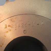 Browning 50B31 Nickel Plated Steel Split 11/2" Keyed Screw Bore Sprocket