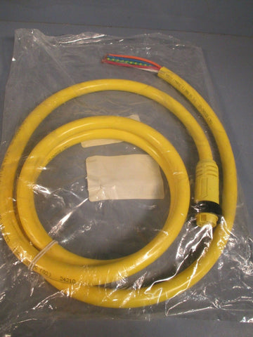 BRAD CONNECTIVITY FEMALE STRAIGHT 6' 16/7 AWG PVC CORD 130070073 207000A01F060