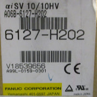 Fanuc A06B6127H202 Ser E Servo Amplifier 565670VDC Input 2.1kW 480VAC Output