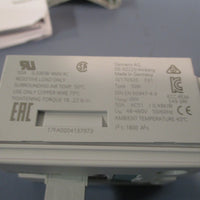 SIEMENS Semiconductor Relay 50A, 45mm, 48-460V/ 4-30VDC 3RF2050-1AA44