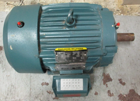 Baldor ECP3771T 10 HP Reliance Motor 3510 RPM 230/460 Volt 215T Frame