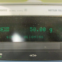 Mettler Toledo PR8002 Analytical Balance Scale 8100g / .01g Not Calibrated