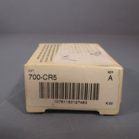 AllenBradley Contact Cartridge Type R Relay Ser. A 700CR5