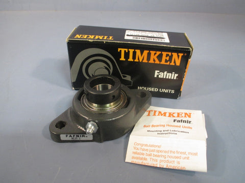 Timken 2Bolt Flange Mount Bearing  1" Bore Self Locking Collar RCJT 1