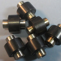 Lot 6 Torrington YCRSC-20 Roller Bearing w/ 3/8" Shaft & 5/8" OD Bushings Used