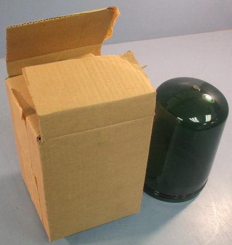 Cooper CrouseHinds G65 Polycarbonate Globe Fixture Fitting Green 8" Length