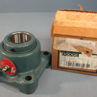 Dodge 'F4BE104R Type E FourBolt Flanged Bearing Round Bore, Tapered Roller