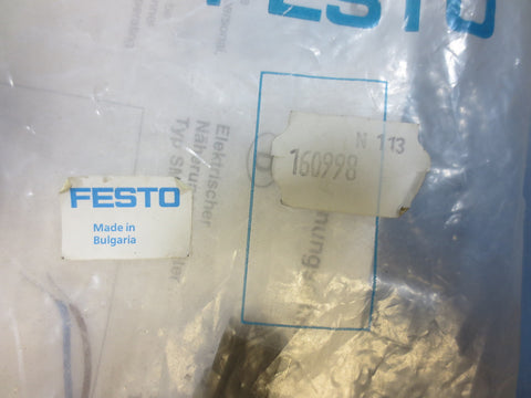 Festo SMEOLED230K5B Electric Proximity Switch P/N: 160998 230 VAC 200 VDC New