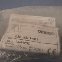 Omron Proximity Sensor 1224VDC E2EX5E1M1