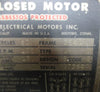 US Motors Enclosed Motor Asbestos Protected Motor 3 PH 10HP 284J 1-5/8" Shaft Di