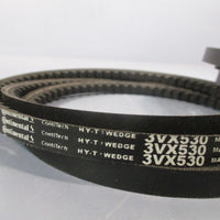 Lot of (2) CONTINENTAL HYTWedge Cogged VBelt 3VX530