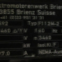 Stafa Wirz Ventilator TKV020Alu Blower Motor B3340219 4.0kW 315 daPa