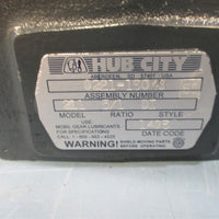 Hub city 022119043 Model 211 Gear Reducer  Used 5:1